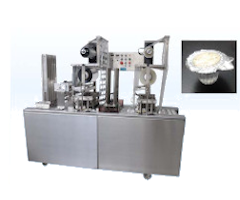 Auto communion cup fill & seal machine